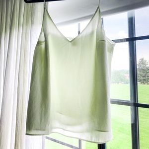 Cream silky camisole